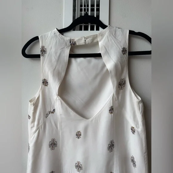 Forever 21 Off White Sleeveless A-Line Sundress - Picture 5 of 13